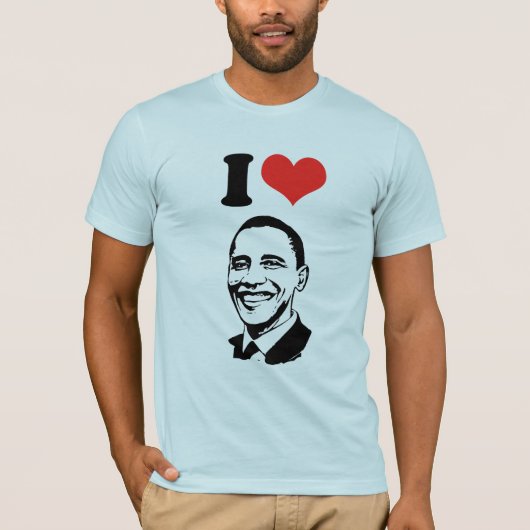 Barack Obama T-shirt (Voorkant)