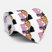 Barack Obama, terug naar achteren_ Stropdas (Opgerold)