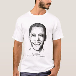 Barack Obama - Tien geboden T-shirt
