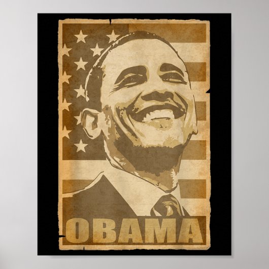 Barack Obama Torn Poster (Devant)