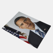 Barack Obama US President White House Portret Deurmat (Schuin)