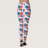 barack obama valentijn leggings (Achterkant)