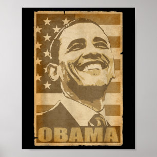 barack obama verscheurd Poster