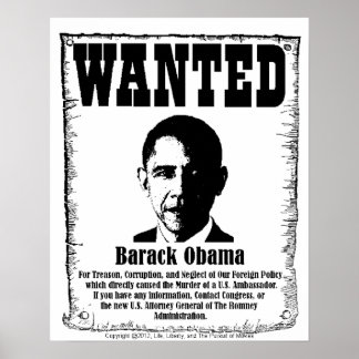 Barack Obama X-Large Poster Recherché