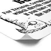 Barack Obama X-Large Wanted Poster (Hoek)