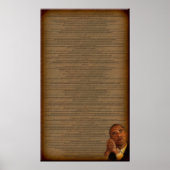 Barack Obama's Acceptance Speech Poster (Voorkant)