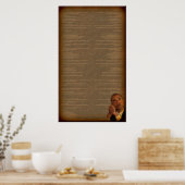 Barack Obama's Acceptance Speech Poster (Keuken)