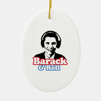 BARACK & ROLL KERAMISCH ORNAMENT