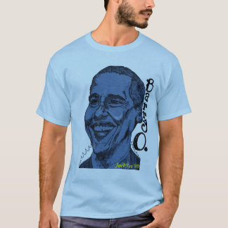 Barack T-shirt Blue, JackTea '09