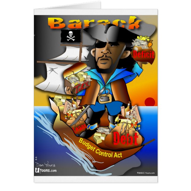 Barack The Pirate (Voorkant)