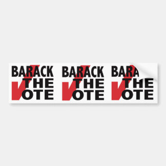 Barack the Vote Bumpersticker