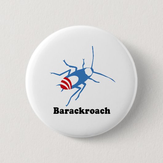 BARACKROACH RONDE BUTTON 5,7 CM (Voorkant)