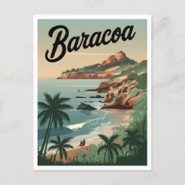 Baracoa Cuba Vintage Briefkaart