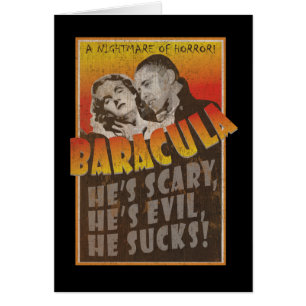 Baracula - Barack Obama Movie Poster