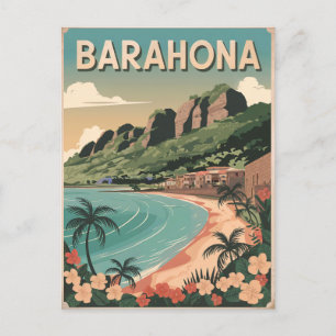 Barahona Dominicaanse Republiek Vintage Briefkaart