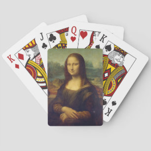 Baraja de cartas de la mona lisa pokerkaarten