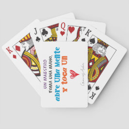 Baraja de cartas para profes pokerkaarten