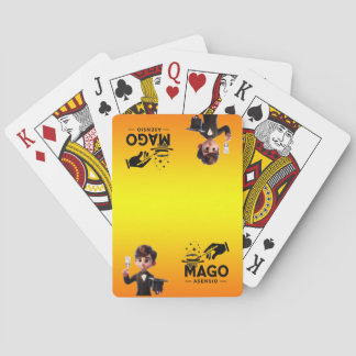 Baraja Oficial Abrakashow Mago Asensio Pokerkaarten