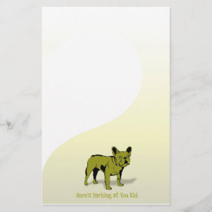 Barak op You French Bulldog Briefpapier