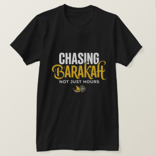 Barakah najagen, niet alleen uren - Moslimmannen T-shirt