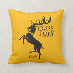 Baratheon Sigil - Ours is de Furie Kussen