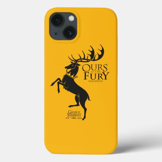 Baratheon Sigil - Ours is the Fury Case-Mate iPhone Case (Achterkant)