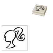 Barb Rubber Stamp Rubberstempel (Gestempeld)