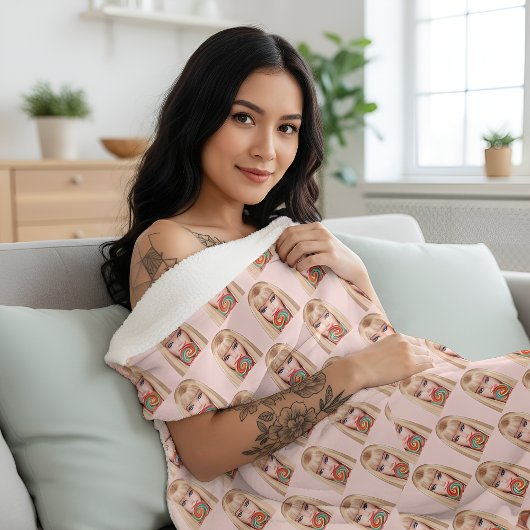 Barb Sherpa Blanket Deken