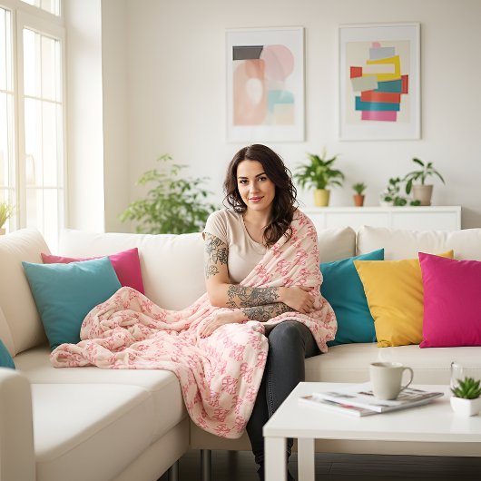 Barb Sherpa Blanket Sherpa Deken