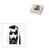 Barb Stempelkussen Rubberstempel (Gestempeld)