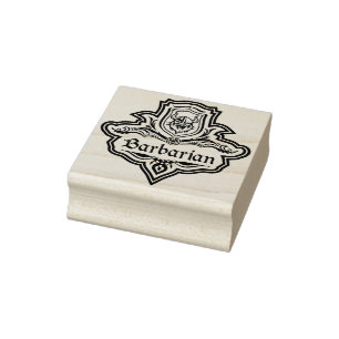 Barbaar Rubberstempel