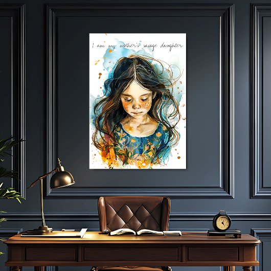 barbaarse dochter poster