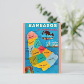 Barbade - Carte postale paradisiaque (Debout devant)