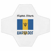 Barbade Drapeau barbare Personnalisé (Plat)