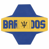 Barbadiaanse vlag Schattig patriottisch Voetbal (Enkel)