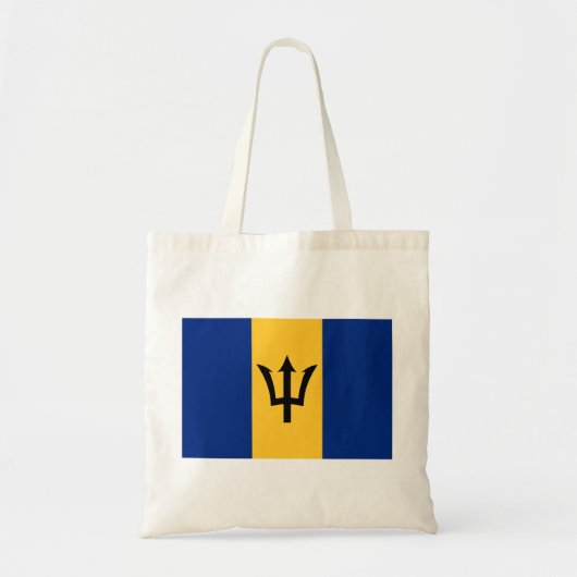 Barbadianse Vlag (Barbados) (Bajan) Tote Bag (Voorkant)