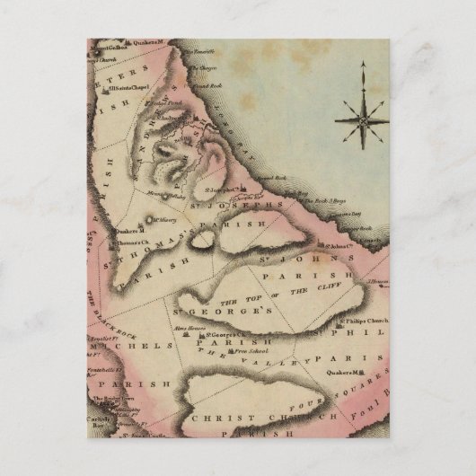 Barbado 2 briefkaart (Voorkant)