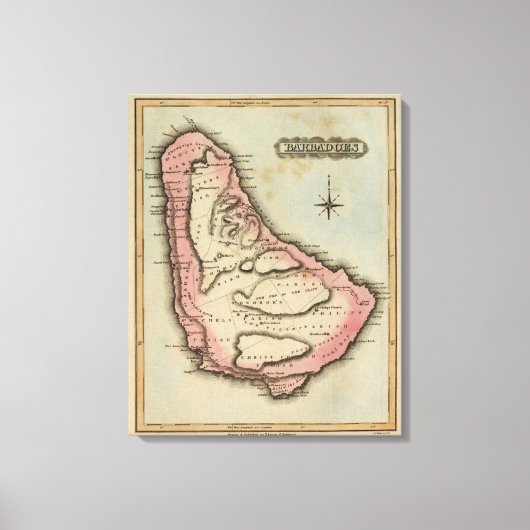 Barbado 2 canvas afdruk (Voorkant)