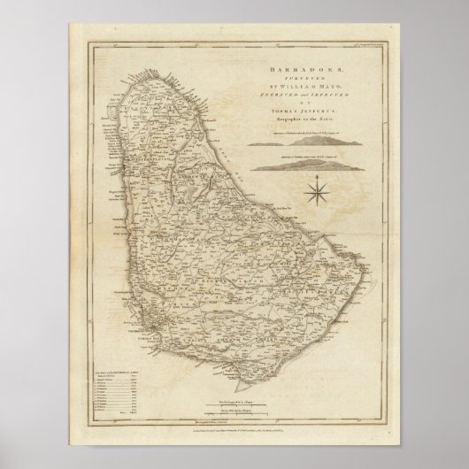 Barbado Poster (Voorkant)