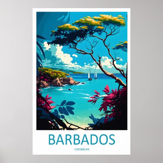 Barbados 4 poster (Voorkant)