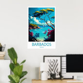 Barbados 4 poster (Thuiskantoor)