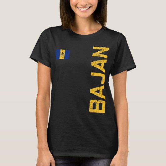 BARBADOS BAJAN T-SHIRT (Voorkant)
