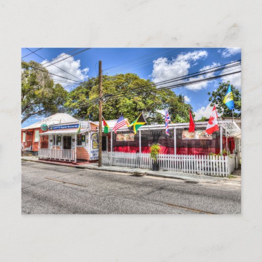 Barbados Bar van Coffy Briefkaart (Voorkant)