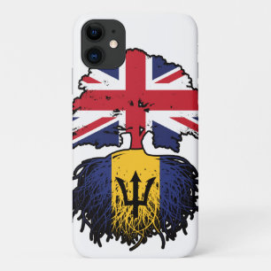Barbados Barbadian Brits - Brits - Bergoldvlag iPhone 11 Hoesje