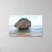 Barbados Big Rock en toile Bathsheba Imprimer (Recto)