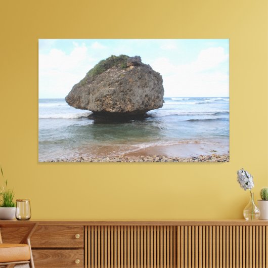 Barbados Big Rock en toile Bathsheba Imprimer (Insitu(Salon))