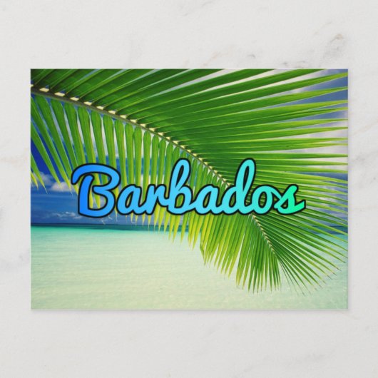Barbados Briefkaart (Voorkant)