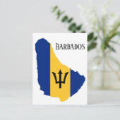 Barbados Briefkaart (Staand voorkant)