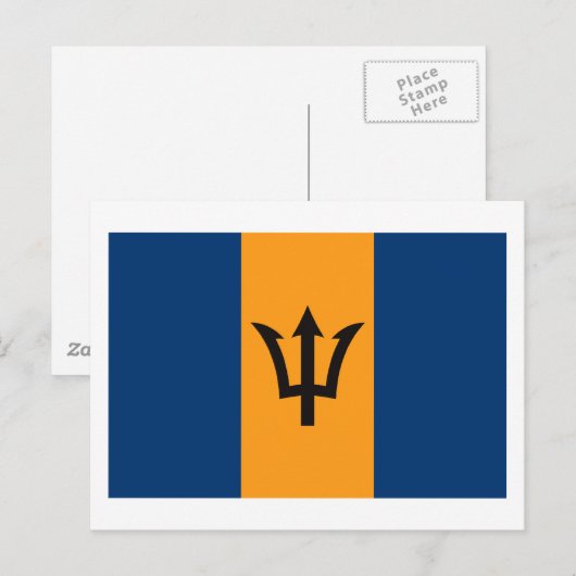 Barbados-Briefkaart Briefkaart (Voorkant / Achterkant)