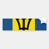 Barbados Bumpersticker (Voorkant)